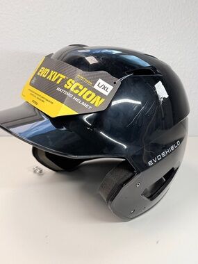 EvoShield EVO XVT Scion Batting Helmet L XL Black Gray Baseball